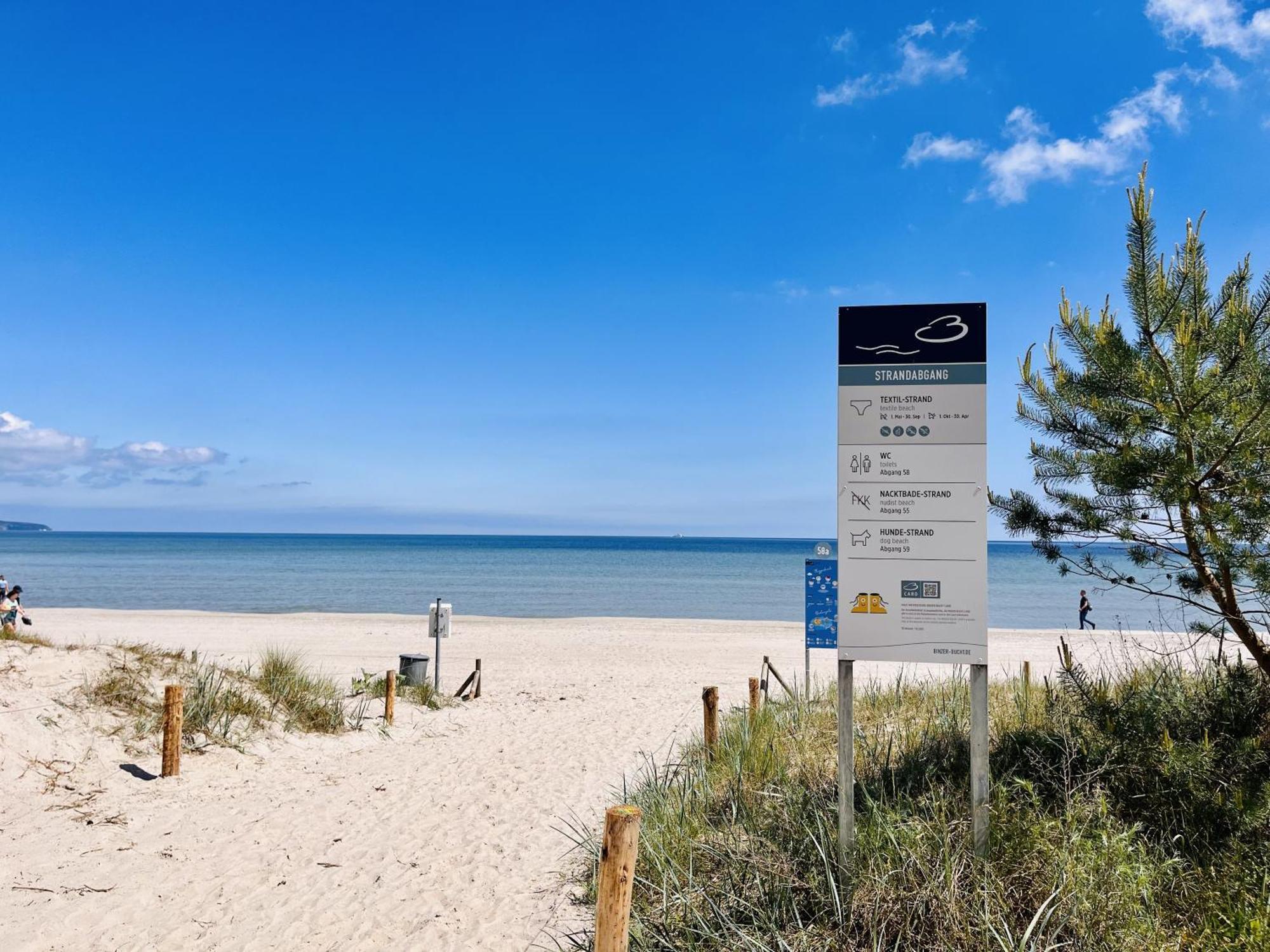 Ferienwohnung Domizil Am Meer Haus Arkona Prora Binz Extérieur photo